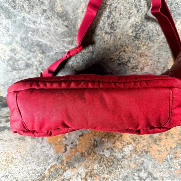 VERA BRADLEY Cardinal Red Recycled Cotton Utility Crossbody - Picture 5 of 15